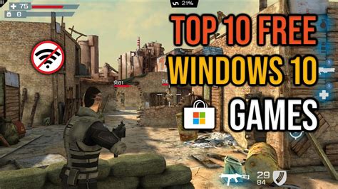 free games for windows 10 offline